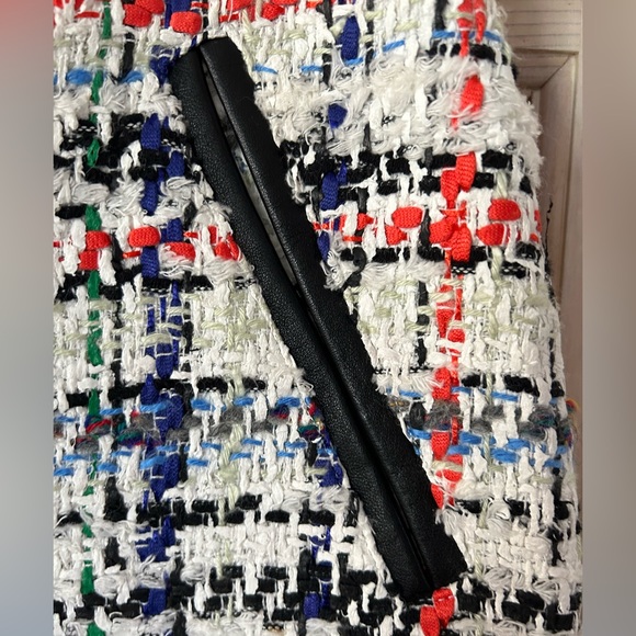 Rag & Bone Otis Snap Front Linton Tweed Mini Skirt.     Women’s size 2 - Picture 8 of 11